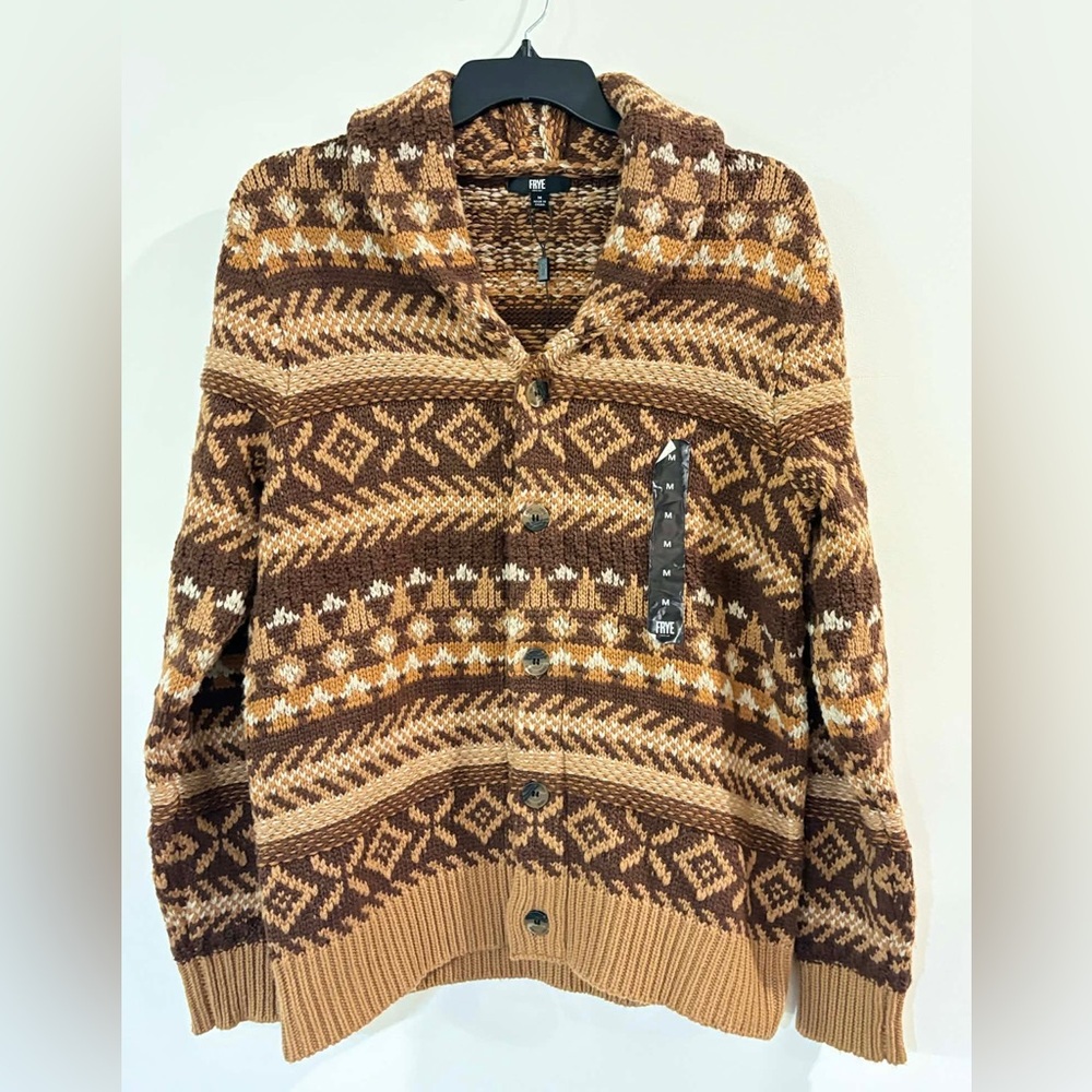 Frye Multicolor Knit Cardigan